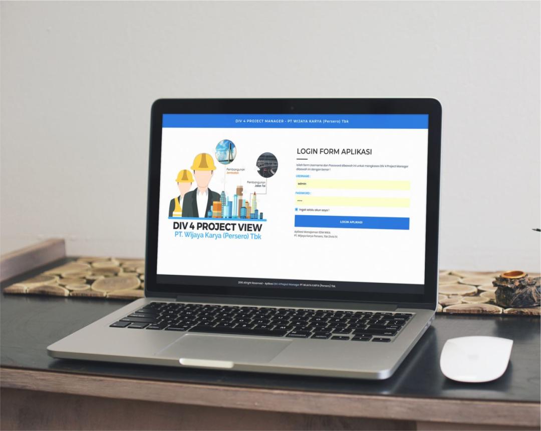 Aplikasi DIV 4 Project View