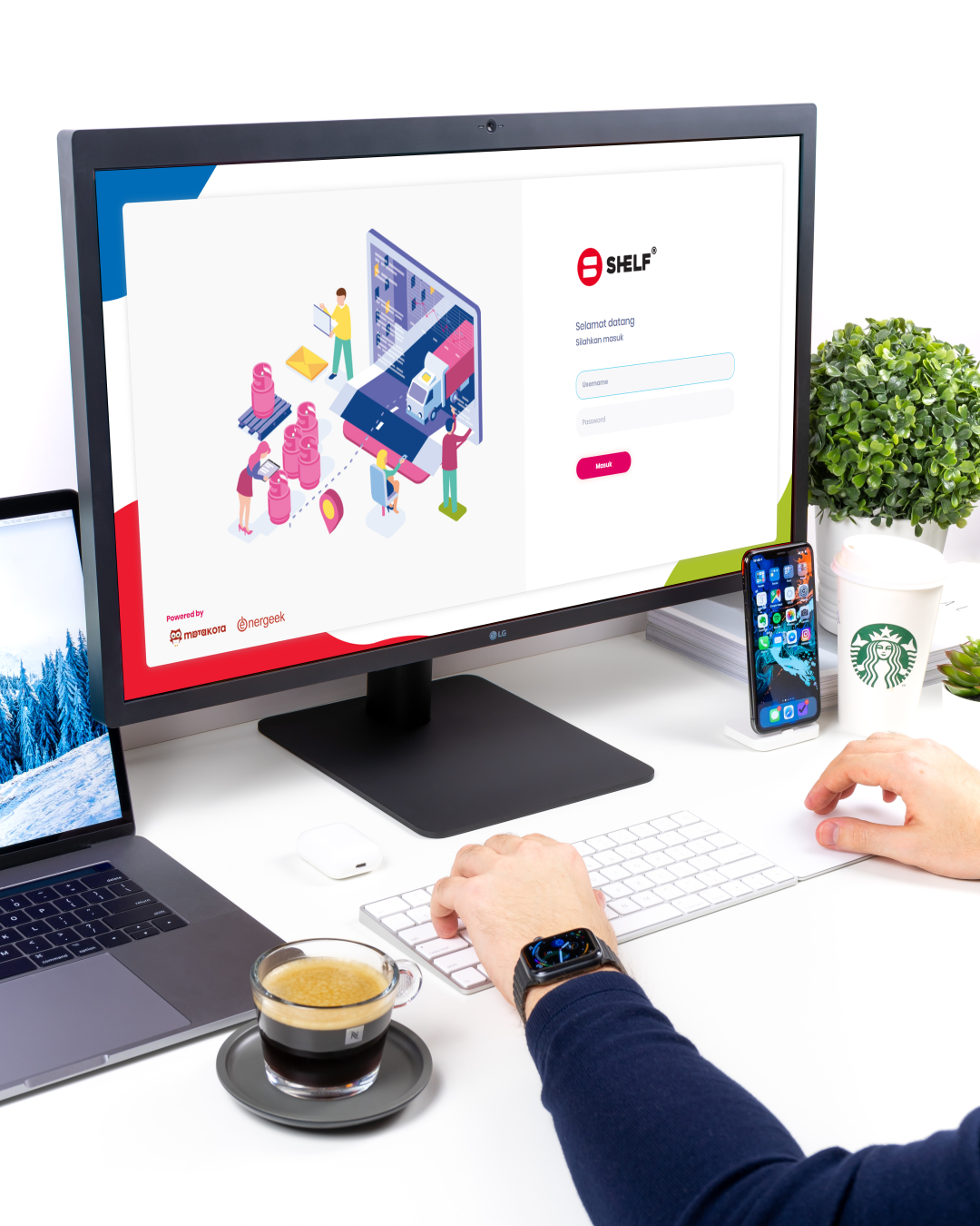 Aplikasi Web Self Pertagas