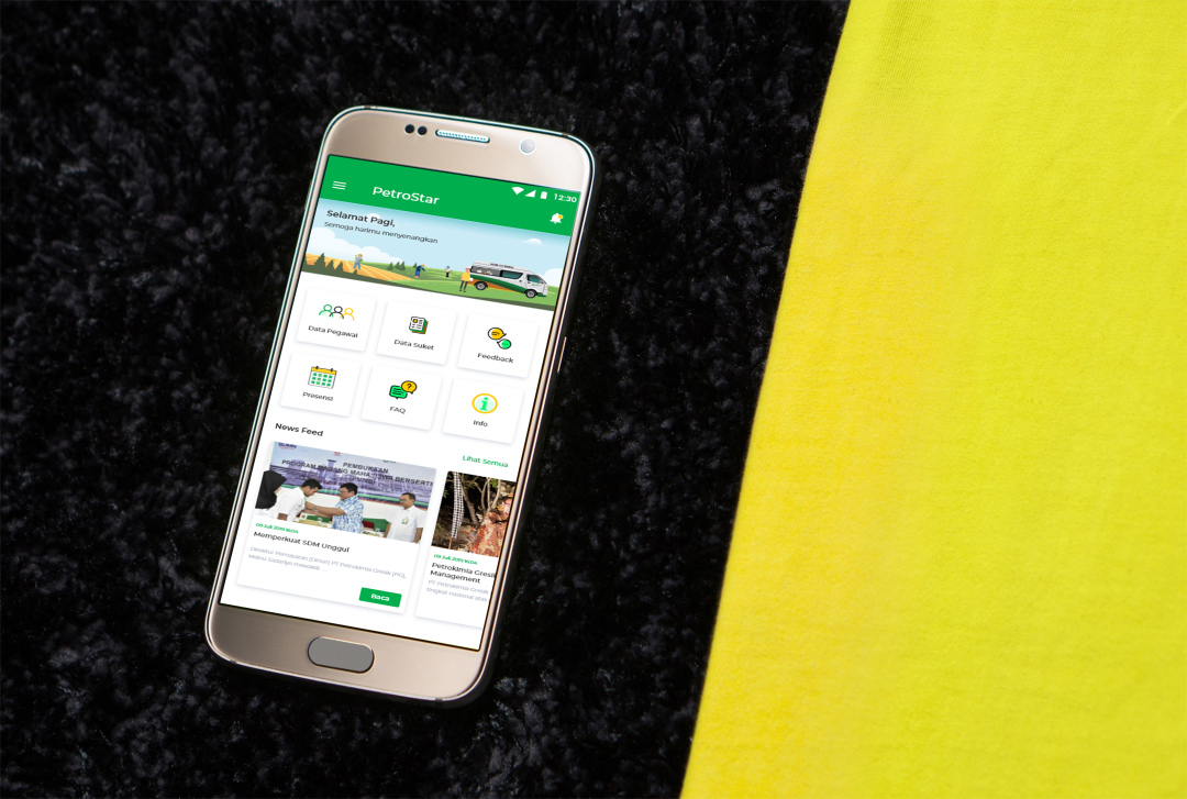 Aplikasi Petrostar Mobile