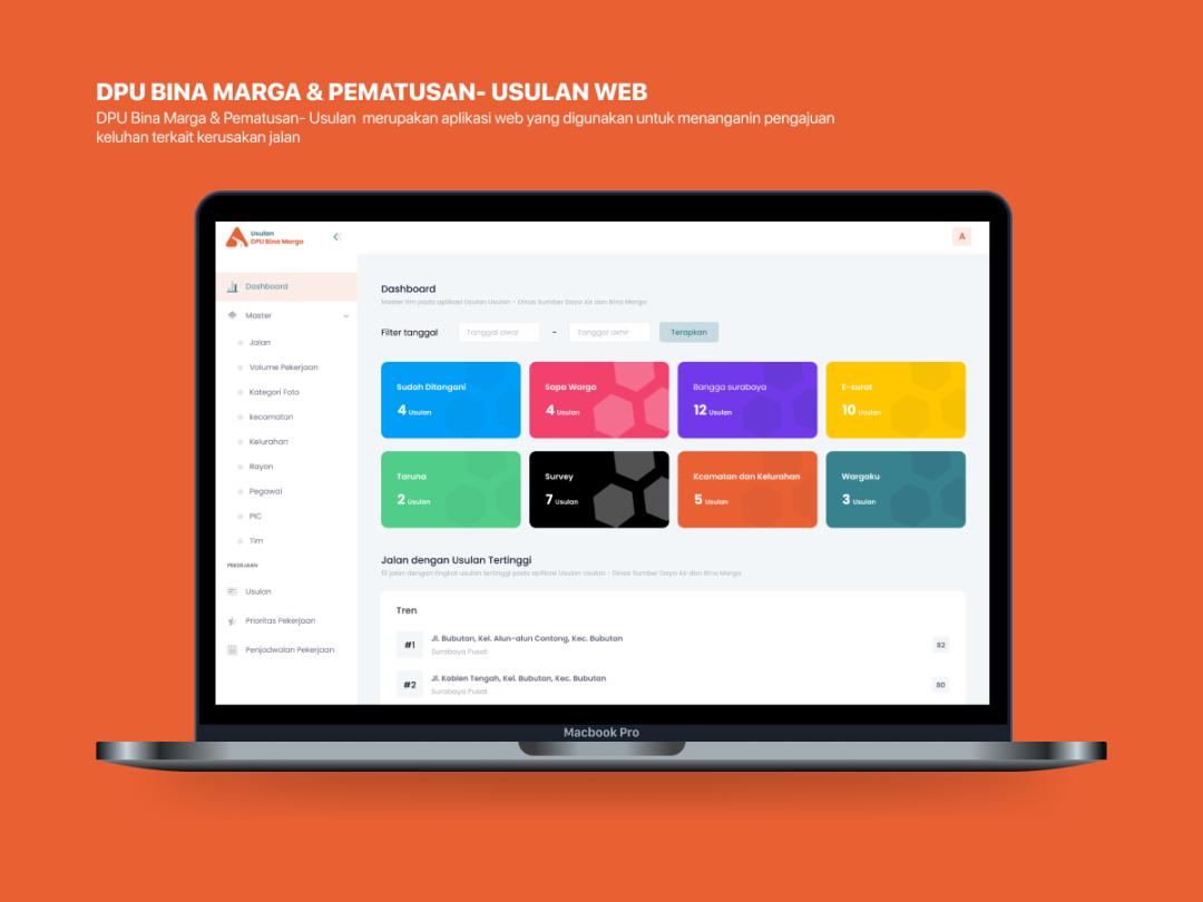DPU Bina Marga & Pematusan - Usulan Web