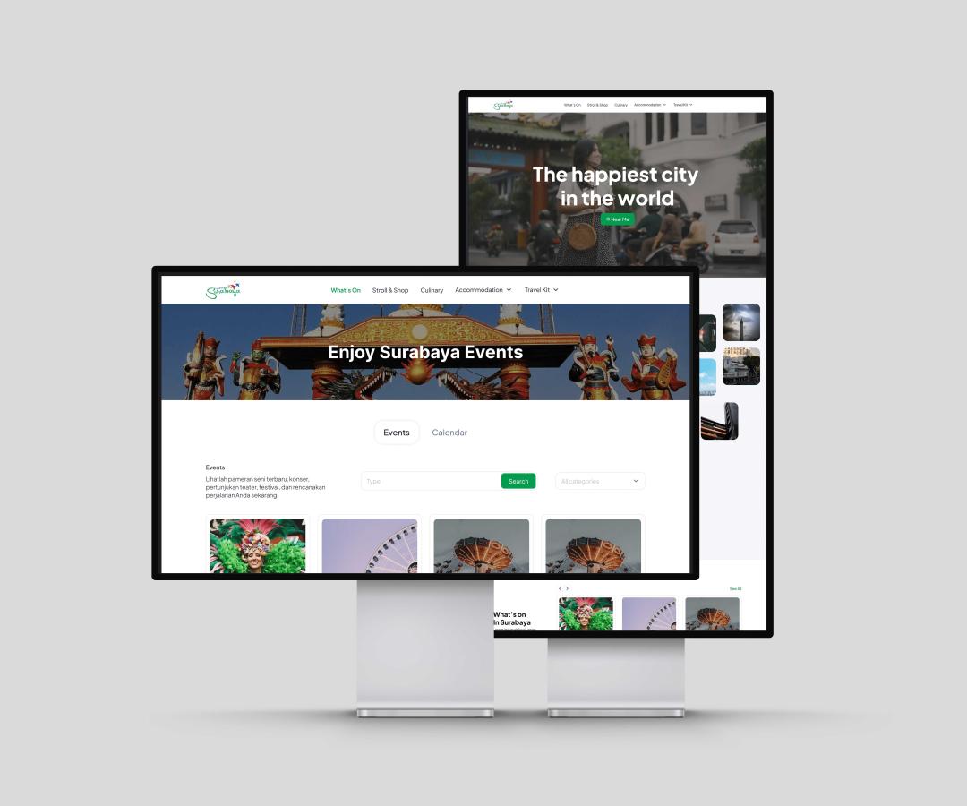 Website Surabaya Tourism